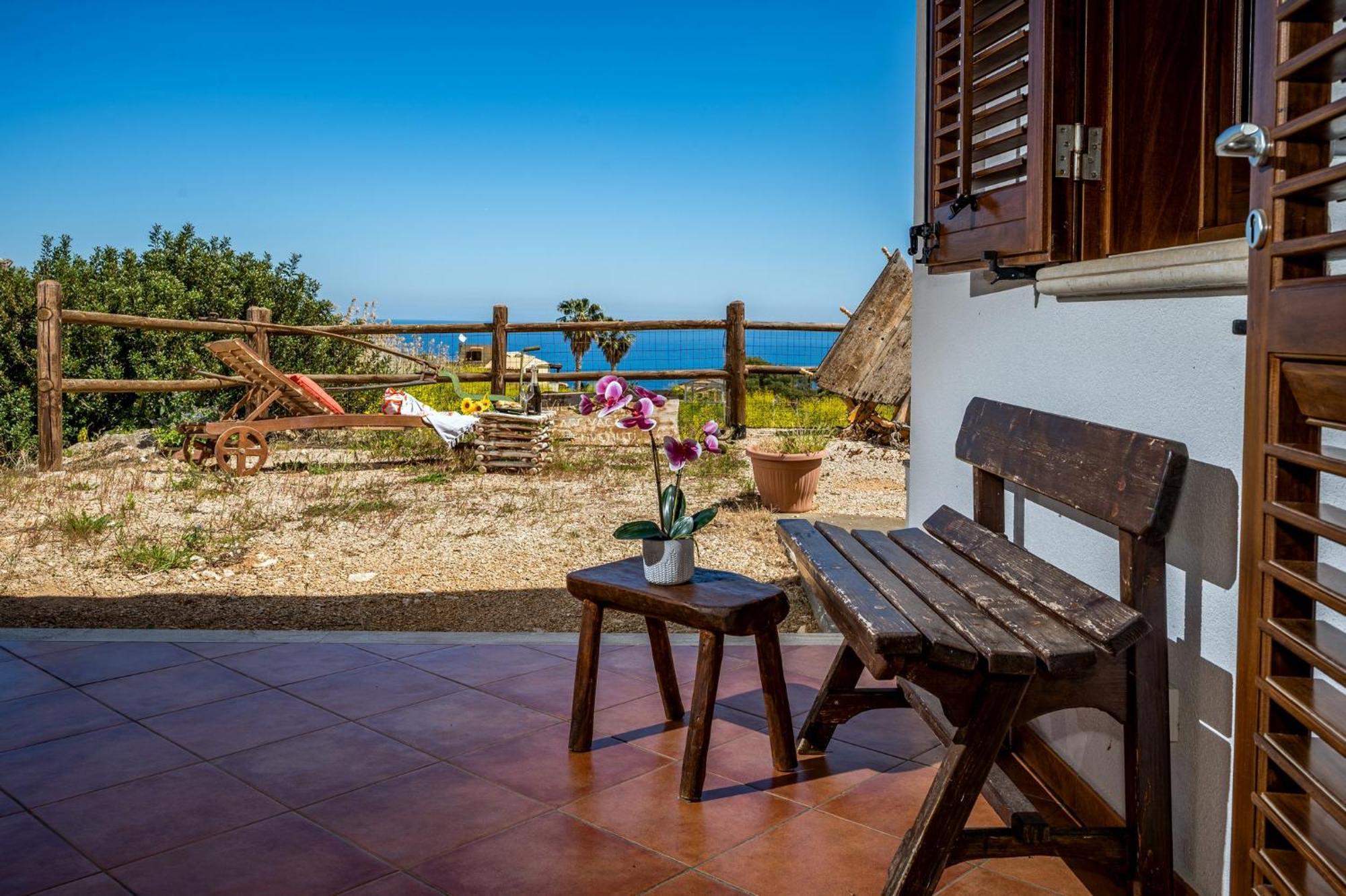 סקופלו Villa Elena Vicino La Riserva Naturale Dello Zingaro מראה חיצוני תמונה